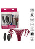 Remote Control Lace Thong Set red
