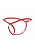 Tear Drop Thong  Red L/XL