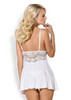 Padded Babydoll & Thong White L/XL Large Obsessive