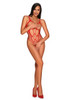 Crotchless Teddy Red S/M/L Fits them All Obsessive 1  