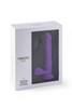 Vibrating realistic dildo with remote control purple R16 from Virgite