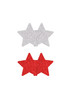 Pasties Glitter Stars 2 Pair