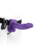 7 in. Vibrating Hollow Strap-On