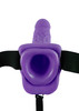 7 in. Vibrating Hollow Strap-On