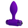 Pretty Love Vibra Butt Plug Purple