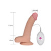 8.5" The Ultra Soft Dude - Vibrating Flesh