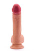8" Dual-Layered Silicone Nature Cock Flesh