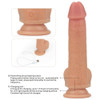 8.5" Dual layered Silicone Rotating Nature Cock Anthony Heating