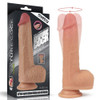 8.5" Dual layered Silicone Rotating Nature Cock Anthony Heating
