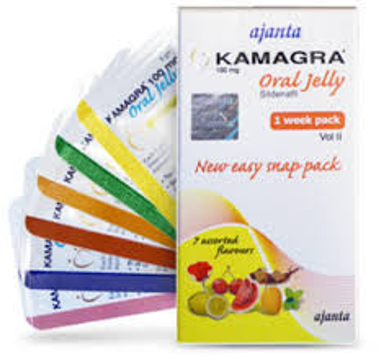 KAMAGRA ORAL JELLY VOL 1 One Box Innehåller 7 x 5 g dospåsar köp