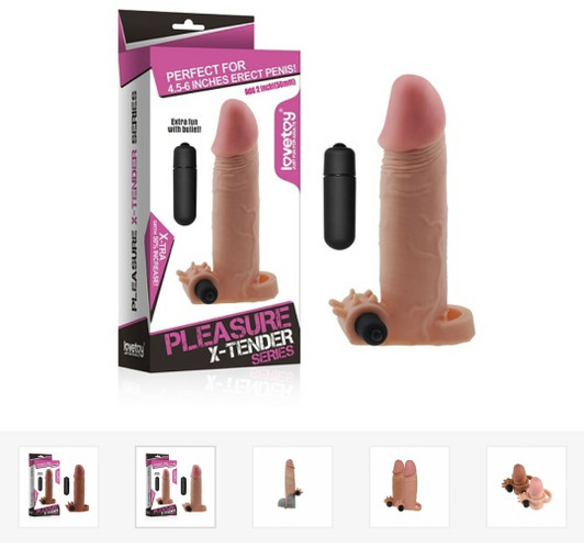 PLEASURE X-TENDER THAT ADDS 50% THICKNESS AND 2 INCHES LENGTH