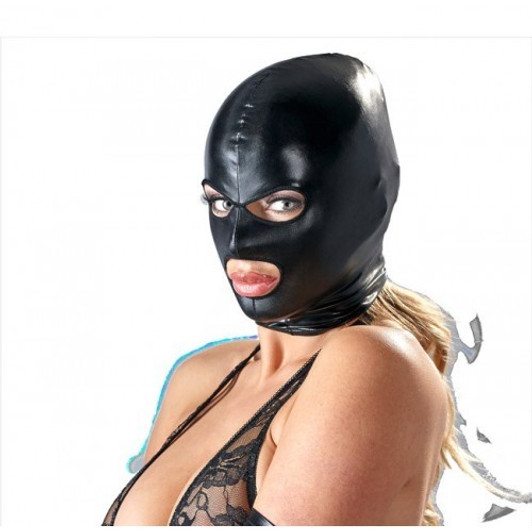 Bad Kitty Shiny Mask with Openings