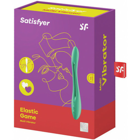 Satisfyer Elastic Game Flex Vibrator GREEN