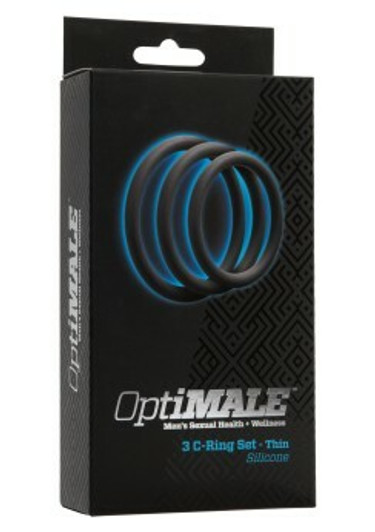 OptiMALE 3 C-Ring Set Thin Grey