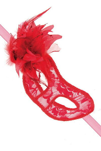 MASQUE LA TRAVIATA ROUG T.U ONE SIZE