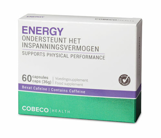 Cobeco 100% Natural Energy Supplement 60tabs