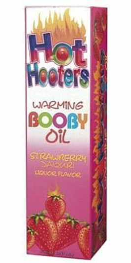 HOT HOOTERS BOOBY OIL, STRAWBERRY SOUR FLAVOR by TOPCO