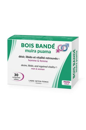 UNISEX STIMULANT BOIS BANDE 30 TABS