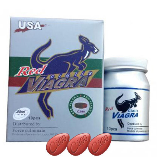 Red Viagra Cialis Tadalafil  Tablets 200mg U.S.A. (15) Tablets)
