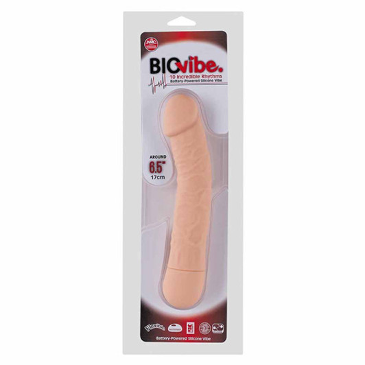 Silicone Penis Vibrator 15cm