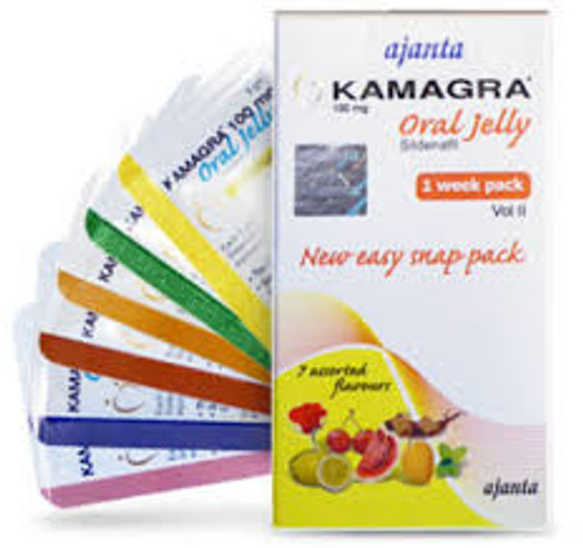 Kamagra Oral Jelly Sildenafil 100mg 4pcs