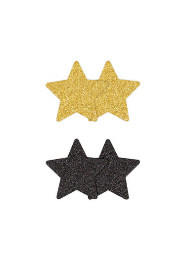 Pasties Glitter Stars 2 Pair