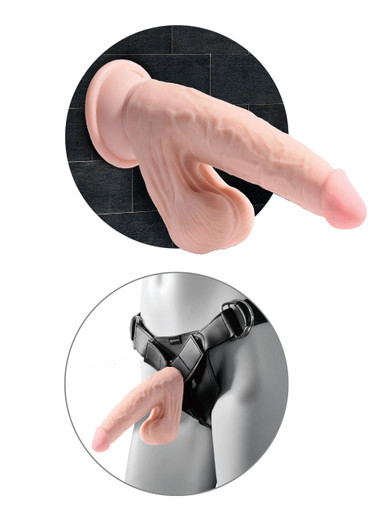 3D Cock Swinging Balls 9 inch