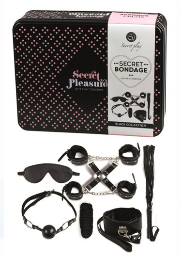 Bondage Kit Black Secret Play