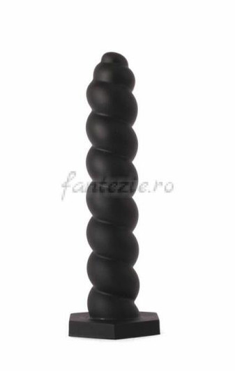 X-Men 7.87" Silicone Butt Plug Black S (20cm) Dildo