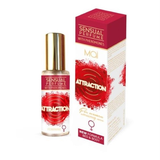 ATTRACTION SENSUAL PERFUME FEMININE 30ML BY MAI SCENTS
