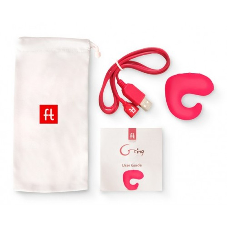 Fun Toys G Ring Finger Vibrator Red