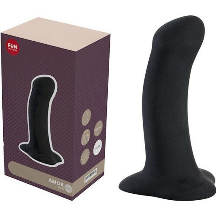 Amor Silicone Dildo Black