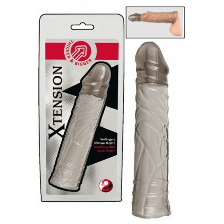 Υou2Toys Clear Penis extension sleeve