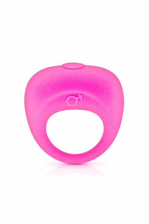 VIBRATING COCKRING PINK GLAMY