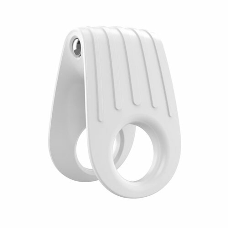 OVO B12 Vibrating Penis Ring White