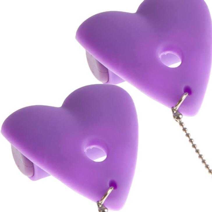 Silicone Vibrating Heart Pasties