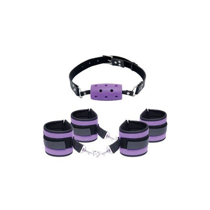 Purple Pleasure Bondage Set by Fetish Fantasy