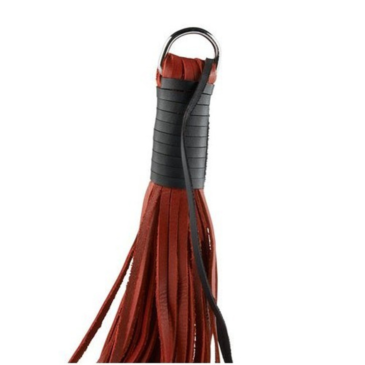Soft Leather Whip Red