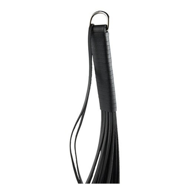 Handy Leather Whip Black
