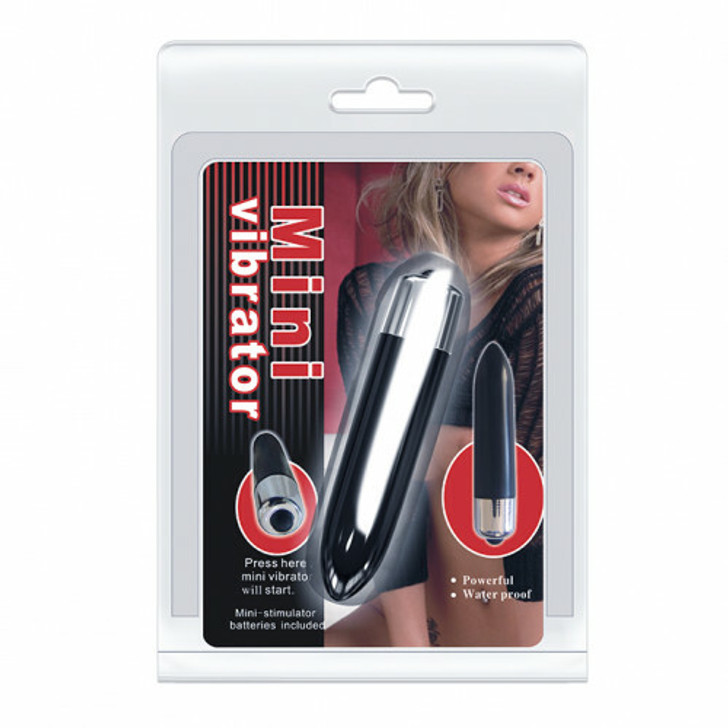 Bullet Black Small Vibrator  8cm