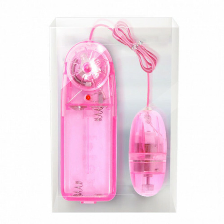 Mini Pink Vibrating remote controlled Egg