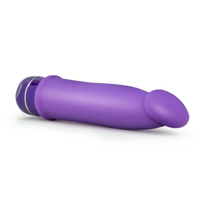 Luxe Purity Dildo Vibrator PURPLE 6.5inch