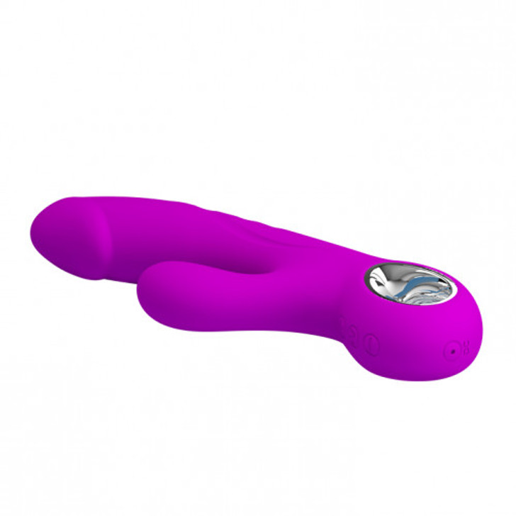 Pretty Love Gordon 7 function Purple Dildo Rabbit vibrator