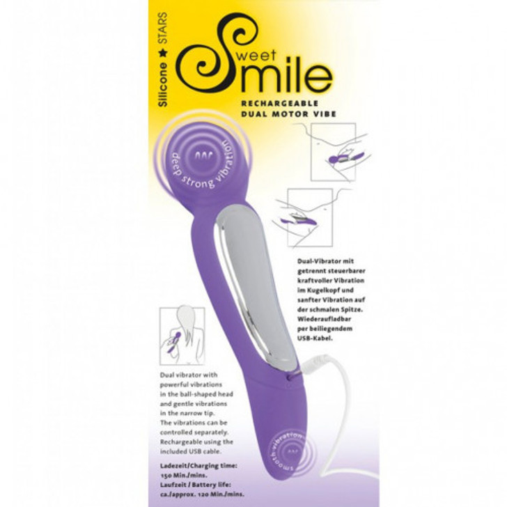 Smile Rechargeable dual motor vibe