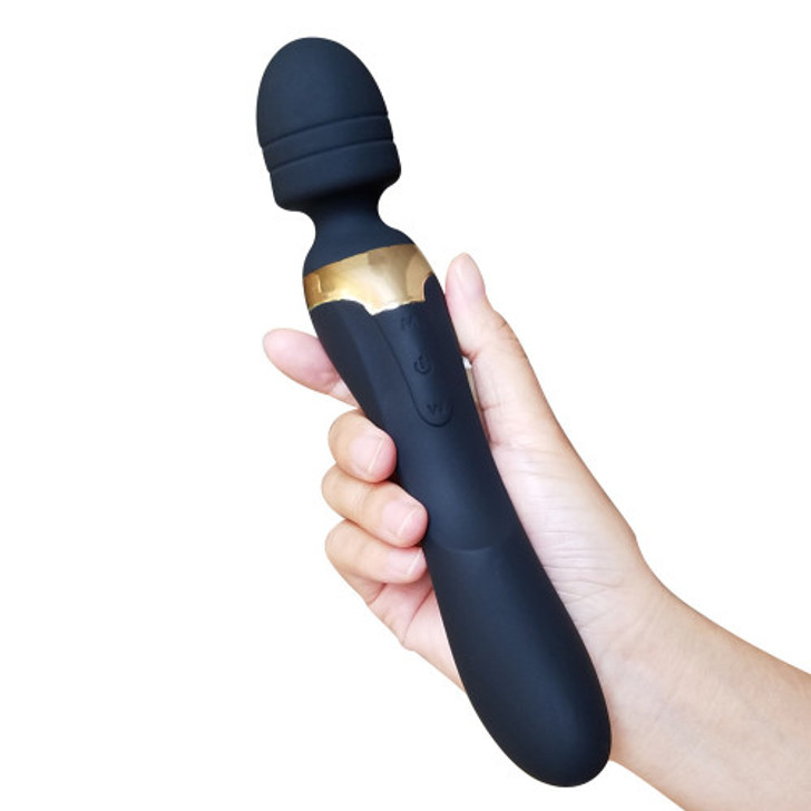 Lealso Black Beja 2 in 1 Cyprus Lovers Vibrator