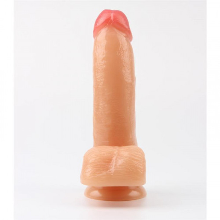 Dildo Penis with Suction and balls Bedi 17cm