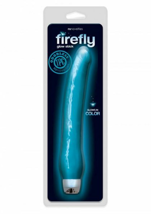Firefly blue glow stick vibrator
