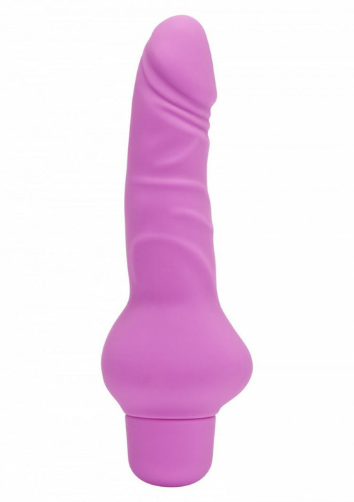 Mini Classic Smooth Penis Vibrator pink 15cm