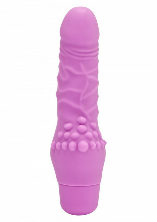 Pocket Size Silicone Penis Vibrator 15cm pink