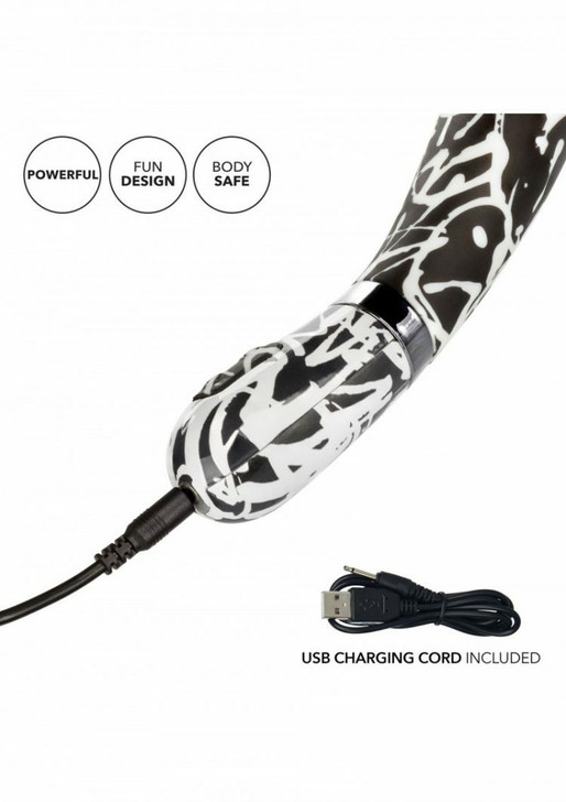 Hype zebre vibrator 18.5cm